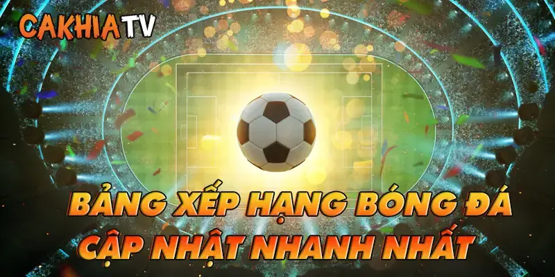 Thống kê sự thay đổi vị trí tại bảng xếp hạng bóng đá
